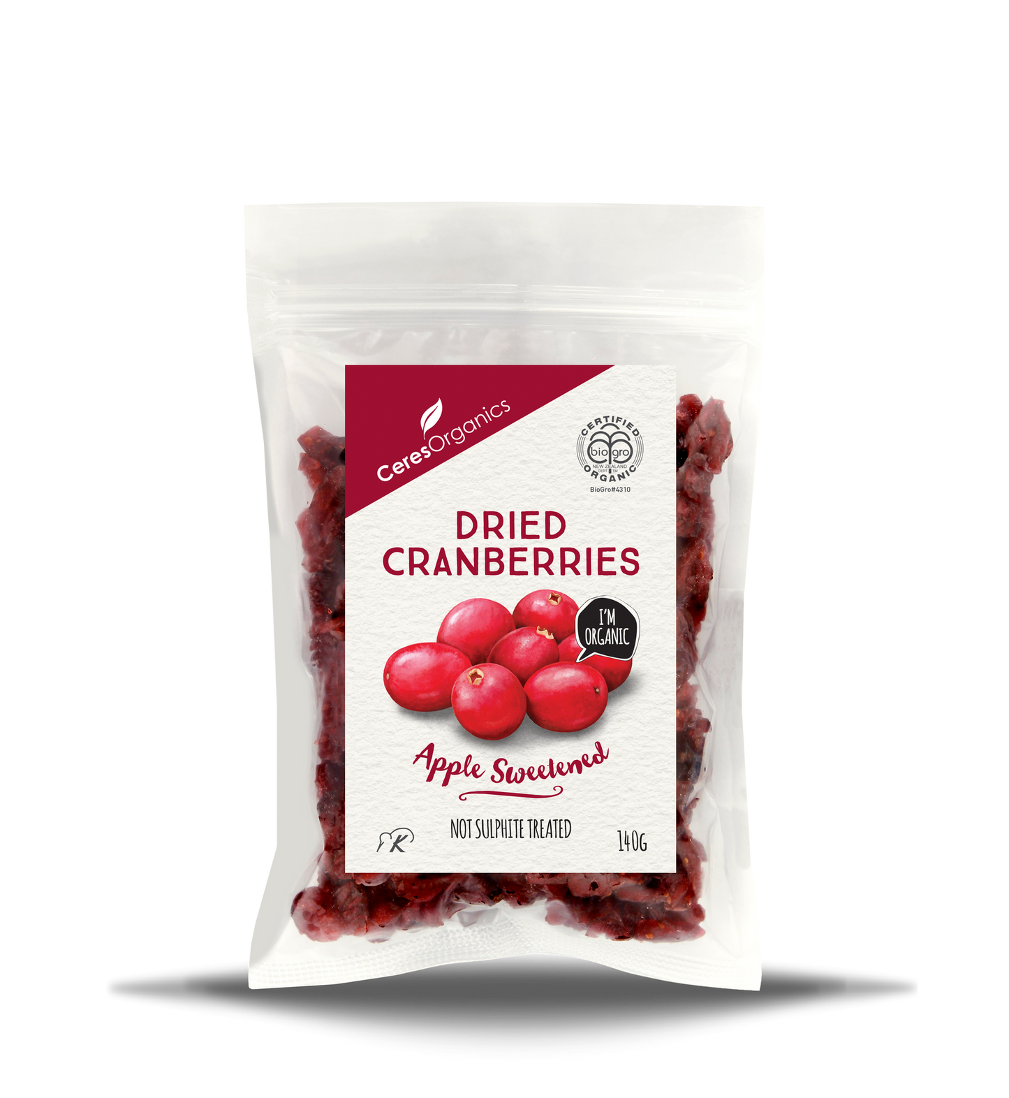 Cranberries Dried 140g