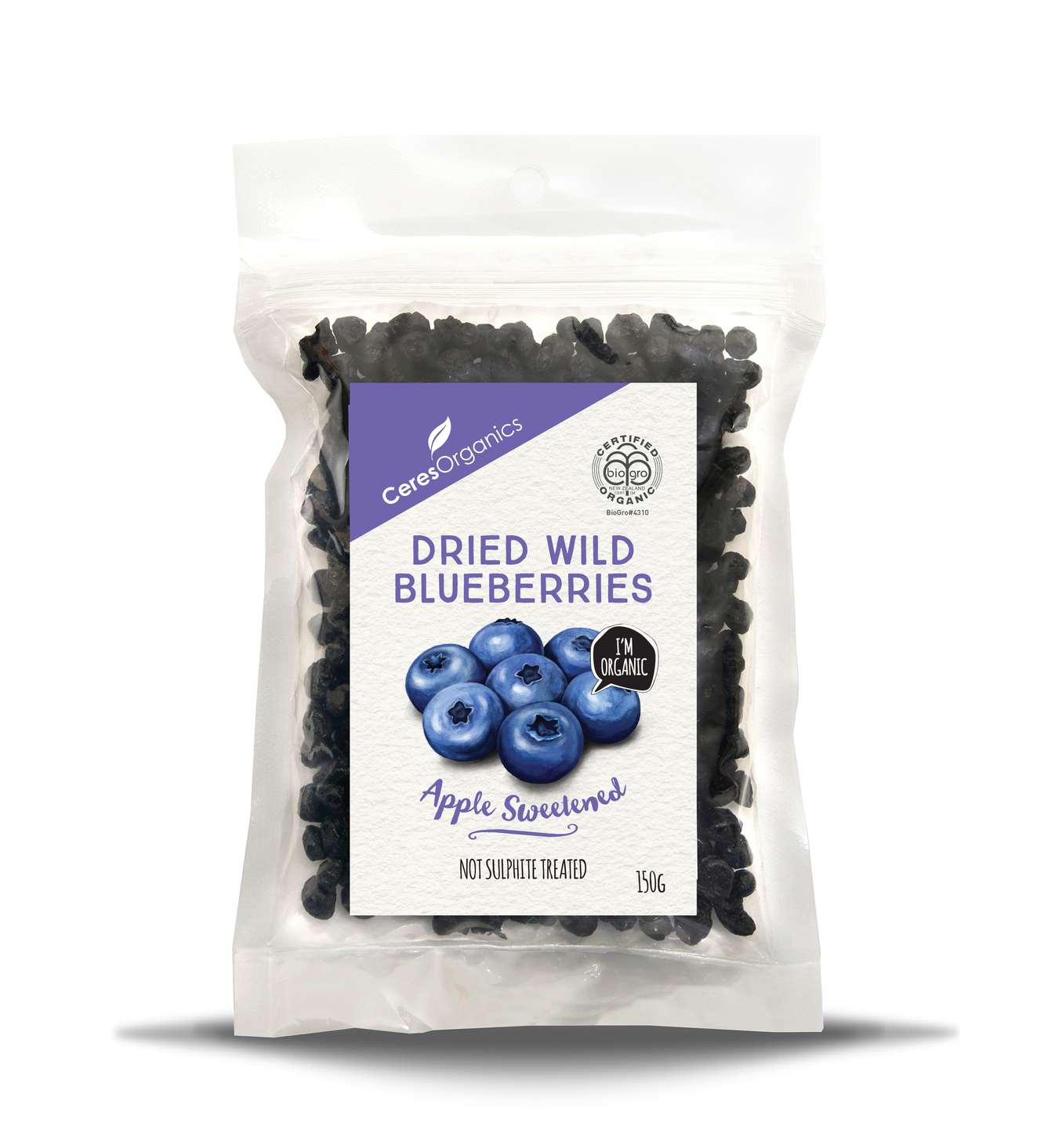 Blueberries Dried 150g