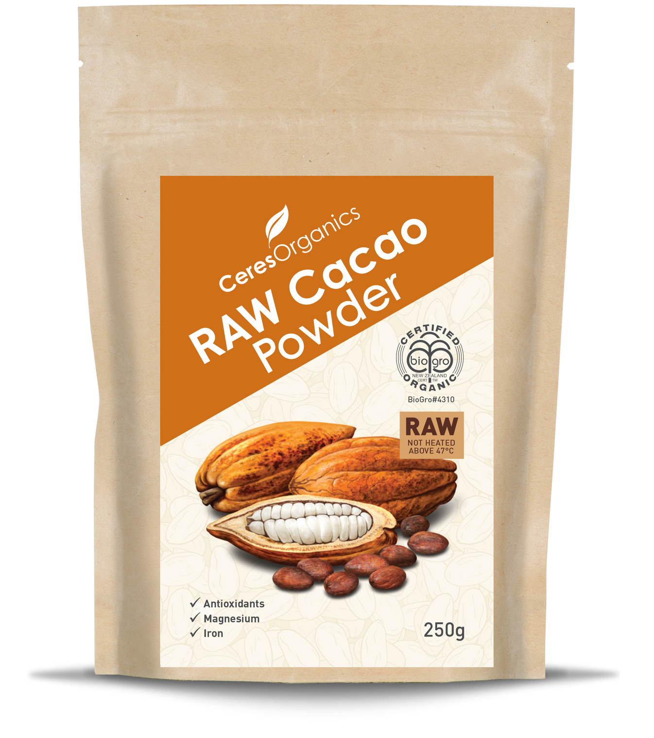 Cacao Powder Raw 250g