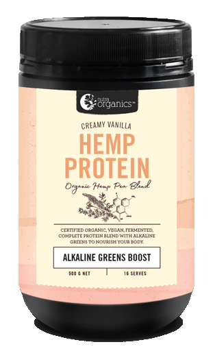 Nutra Organics Hemp Protein Creamy Vanilla