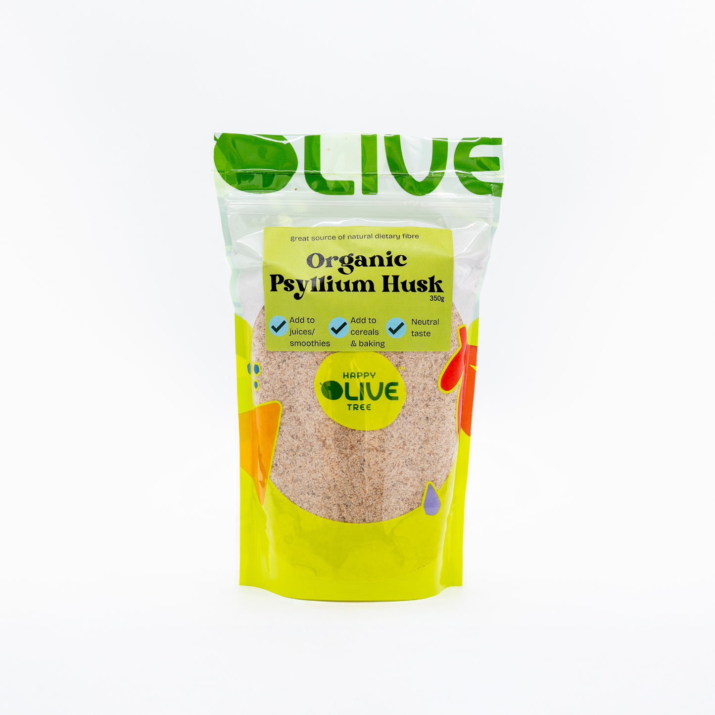 Organic Psyllium Husk 350g