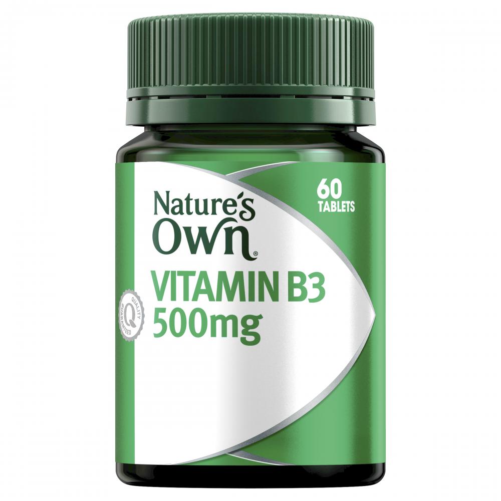 NATURES OWN VITAMIN TAB B3 500MG