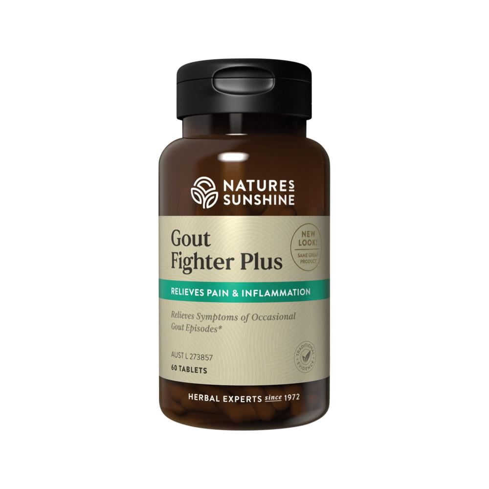 Natures Sunshine Gout Fighter Plus 60t