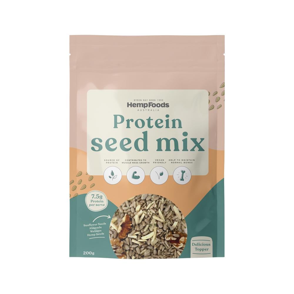 HEMP FOODS AUSTRALIA SEED MIX PROTEIN 200G