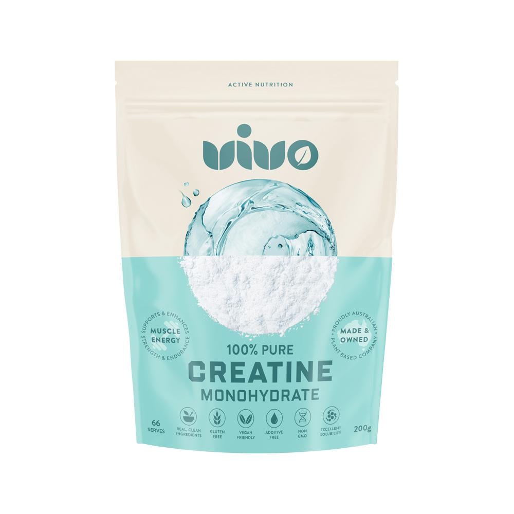 VIVO 100% PURE CREATINE MONOHYDRATE 200G