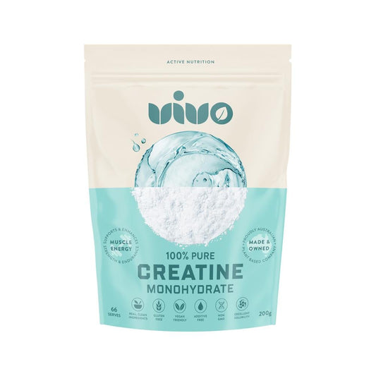 VIVO 100% PURE CREATINE MONOHYDRATE 200G