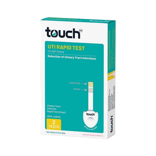 TOUCH BIO SELF TEST KIT - UTI RAPID TEST SELF TESTING URINARY TRACT INFECTIONS (URINE) x 2 TESTS