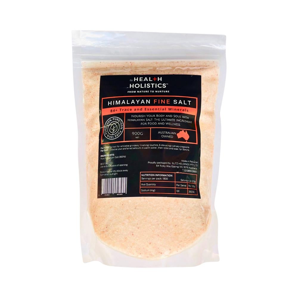 HEALTH HOLISTICS HIMALAYAN SALT FINE 900G