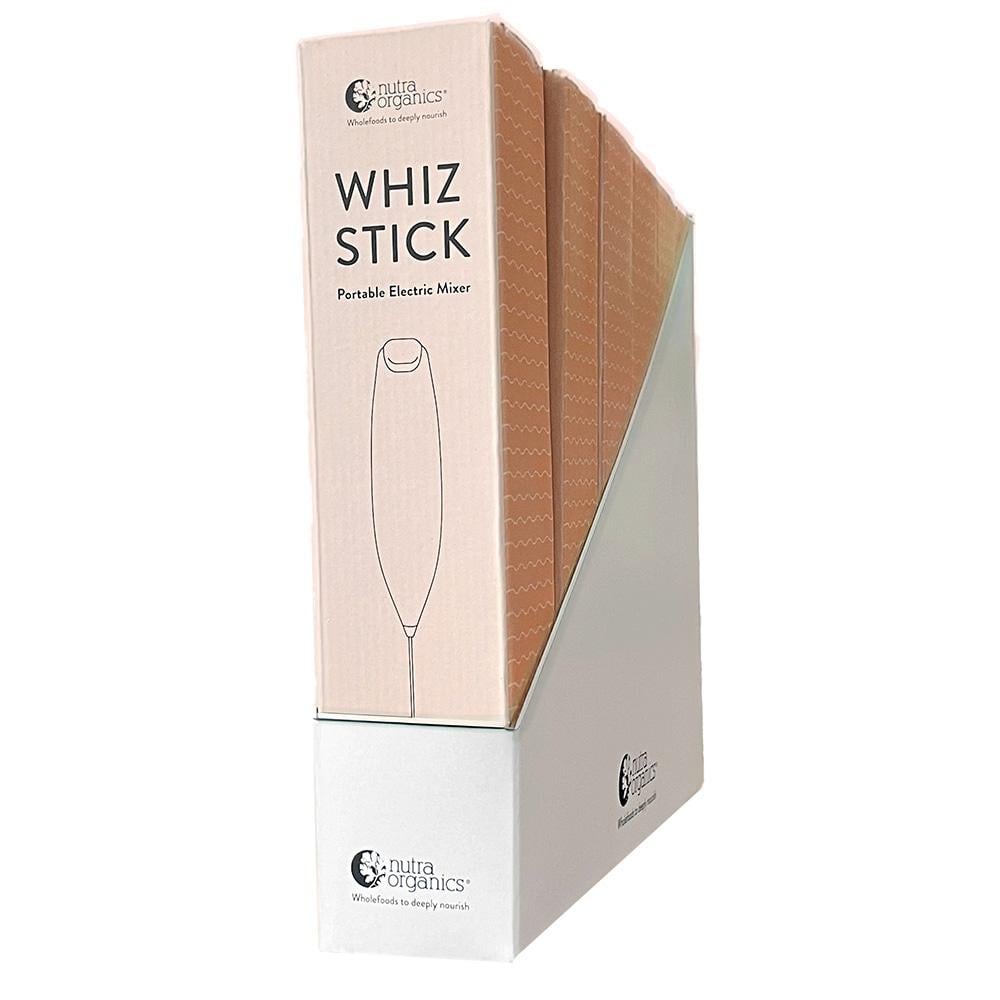 NUTRA ORGANICS WHIZ STICK X 6 DISPLAY