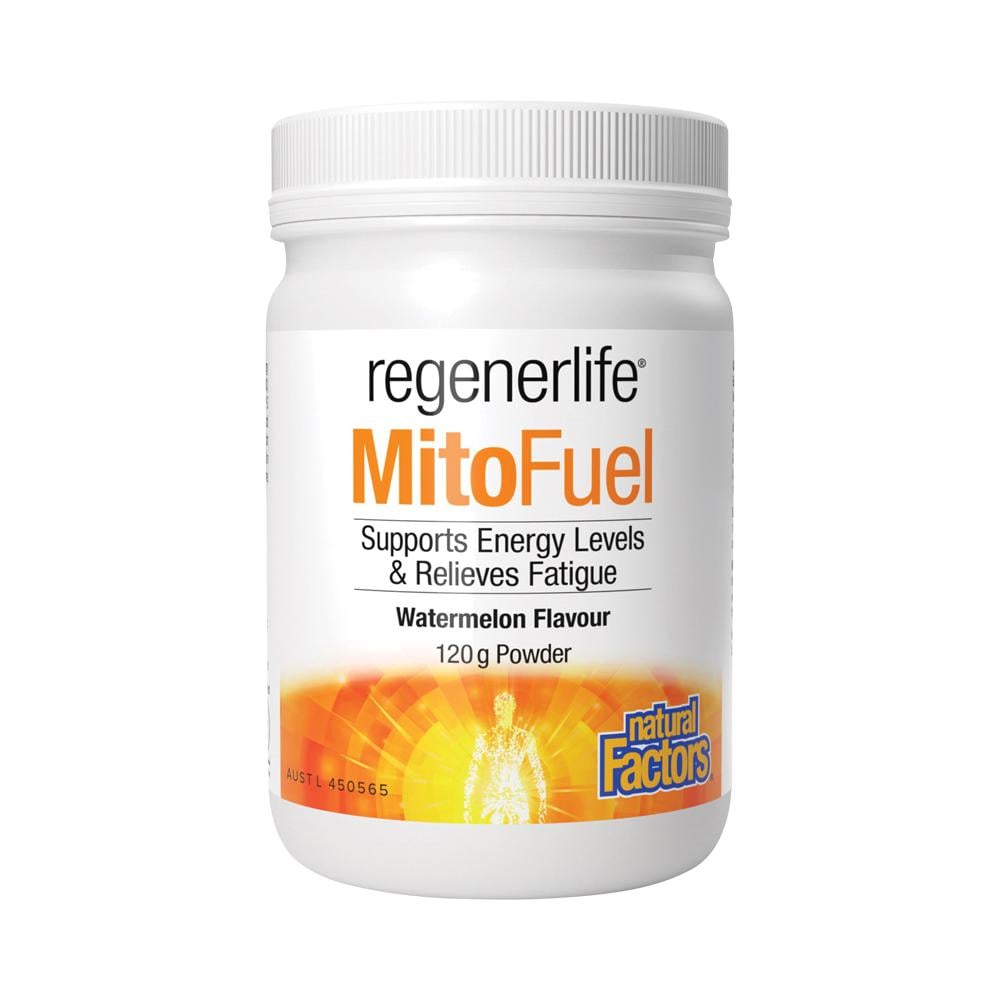 NATURAL FACTORS REGENERLIFE MITOFUEL WATERMELON 120G