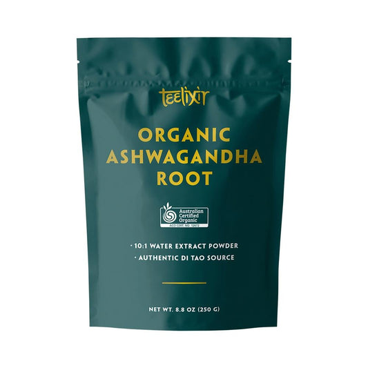 TEELIXIR ORGANIC ASHWAGANDHA ROOT 250G