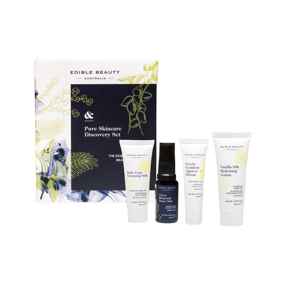 EDIBLE BEAUTY AUSTRALIA & PURE SKINCARE DISCOVERY SET