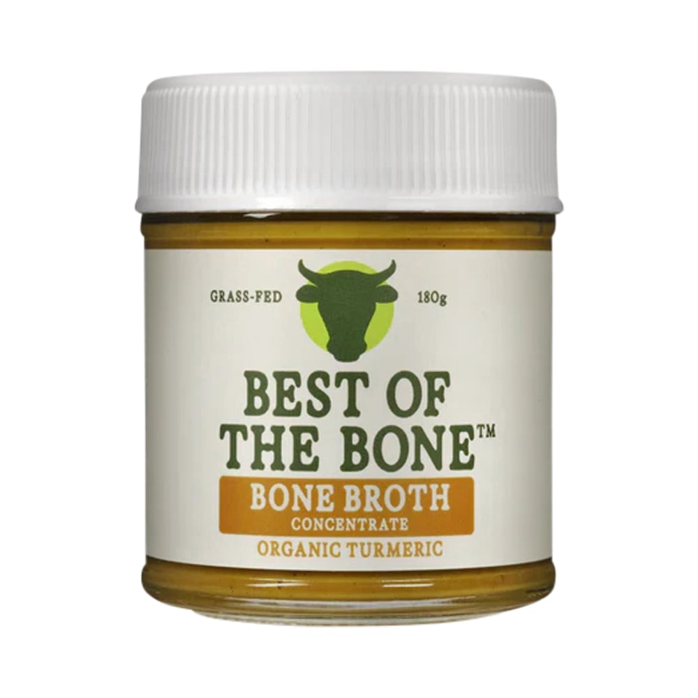 BEST OF THE BONE BONE BROTH BEEF CONCENTRATE ORGANIC TURMERIC 180G