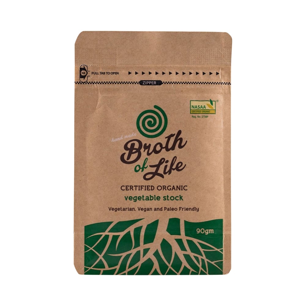 BROTH OF LIFE ORGANIC VEGETABLE STOCK 90G
