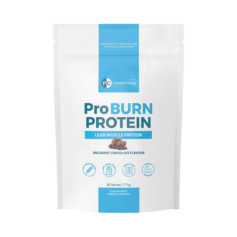 PC LABORATORIES PROBURN PROTEIN DECADENT CHOCOLATE 711G