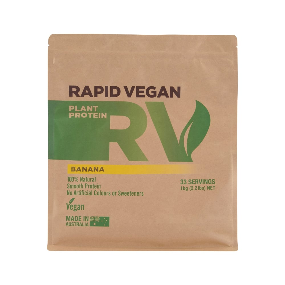 RAPID VEGAN PLANT PROTEIN BANANA 1KG