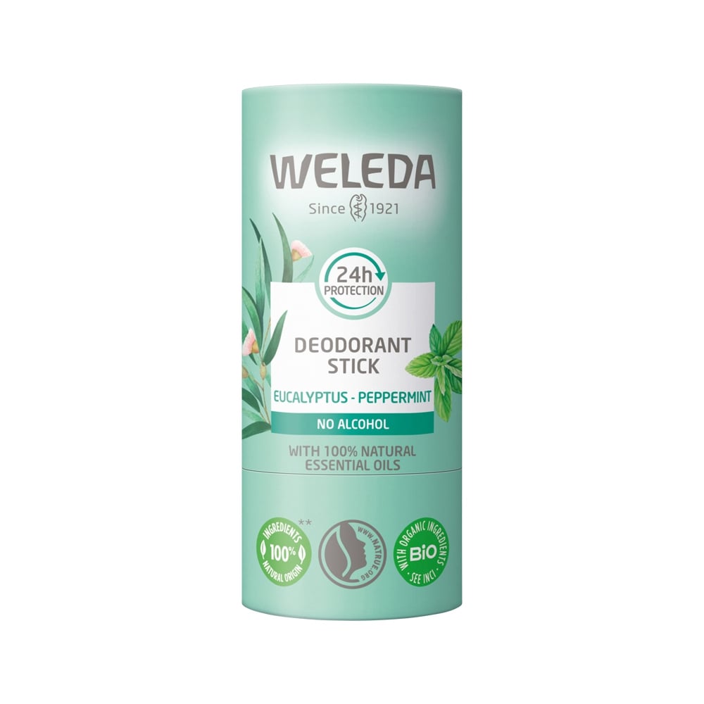 WELEDA DEODORANT STICK EUCALYPTUS-PEPPERMINT 50G