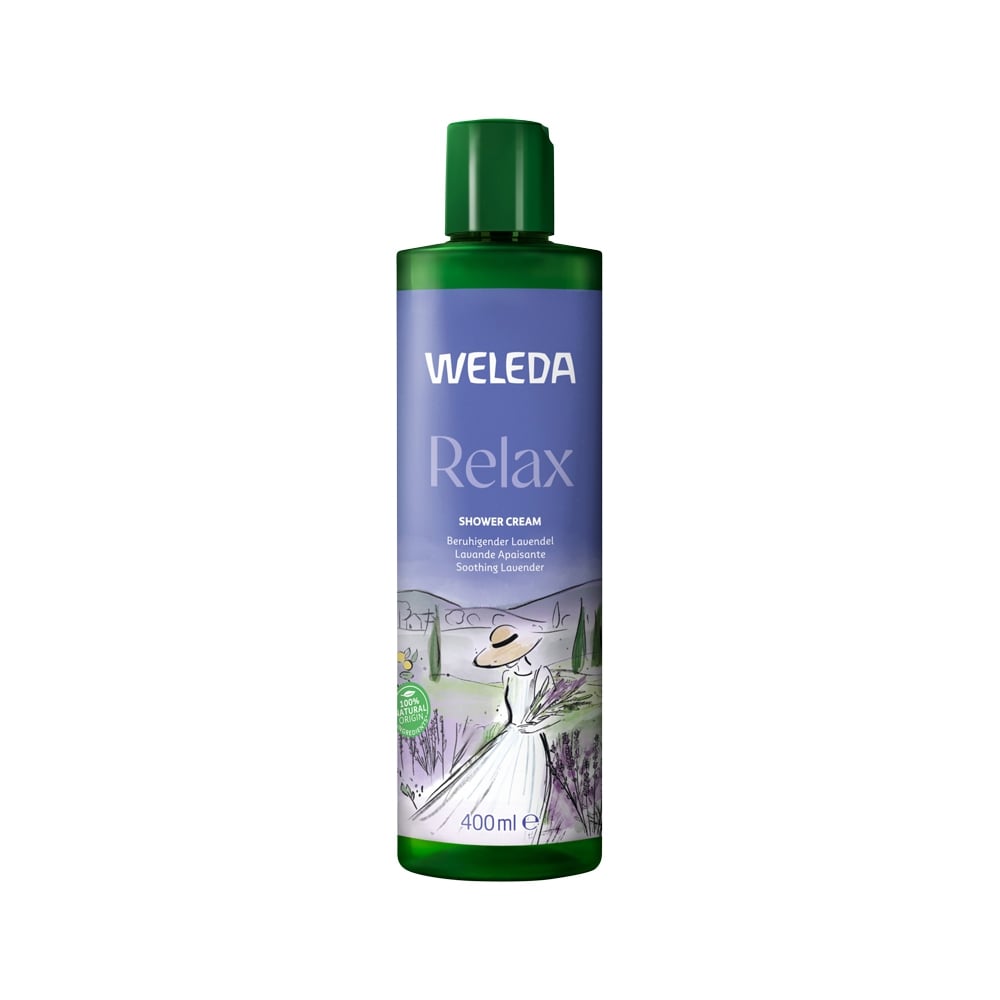 WELEDA SHOWER CREAM RELAX SOOTHING LAVENDER 400ML