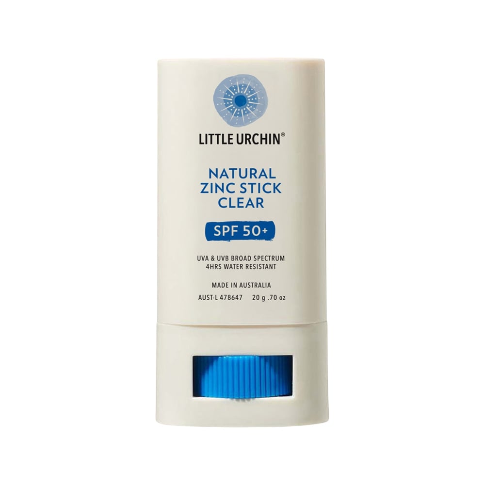 LITTLE URCHIN NATURAL ZINC STICK CLEAR SPF50+ 20G