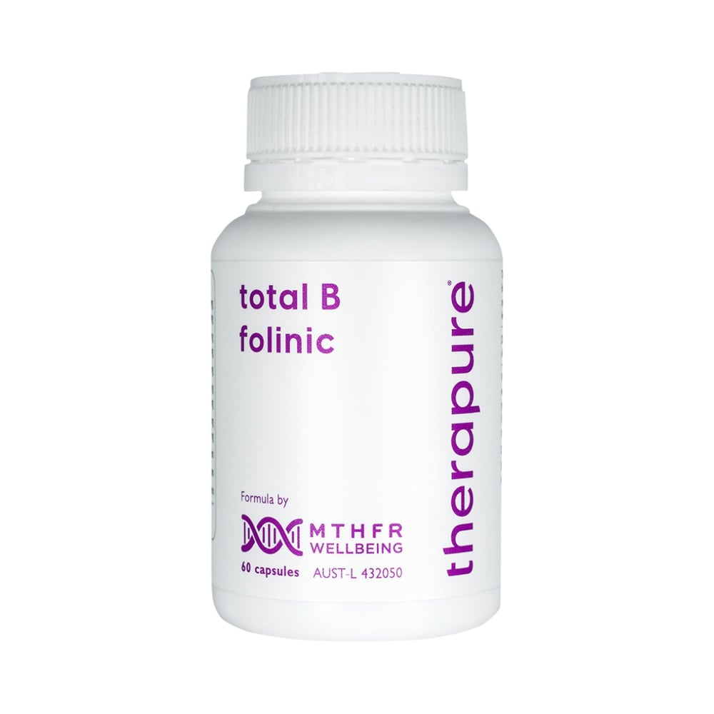 THERAPURE BY MTHFR WELLBEING TOTAL B FOLINIC 60C