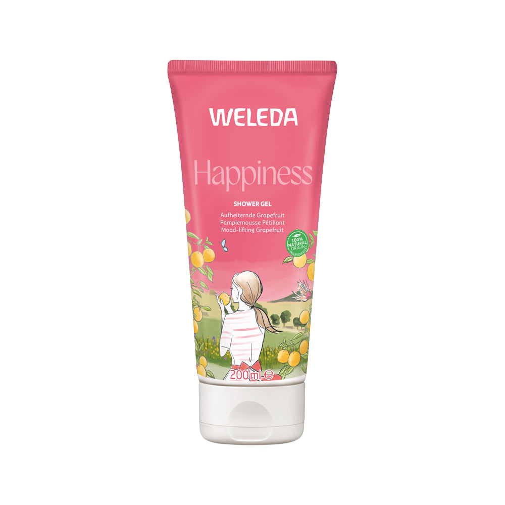 WELEDA SHOWER GEL HAPPINESS GRAPEFRUIT 200ML