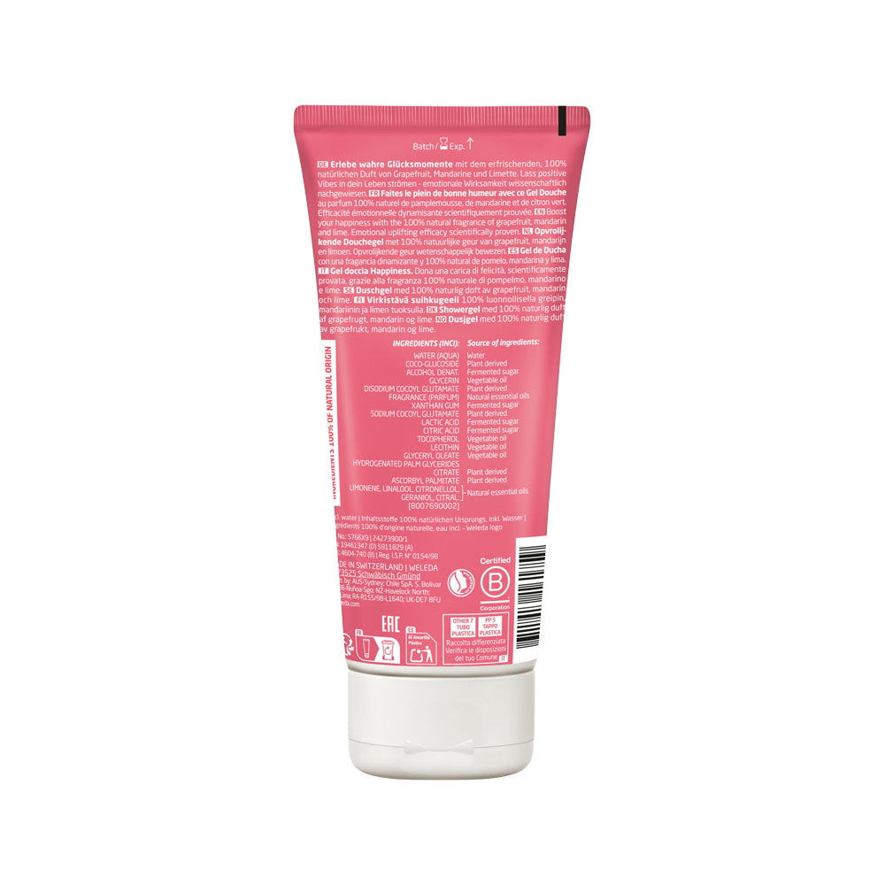 WELEDA SHOWER GEL HAPPINESS GRAPEFRUIT 200ML