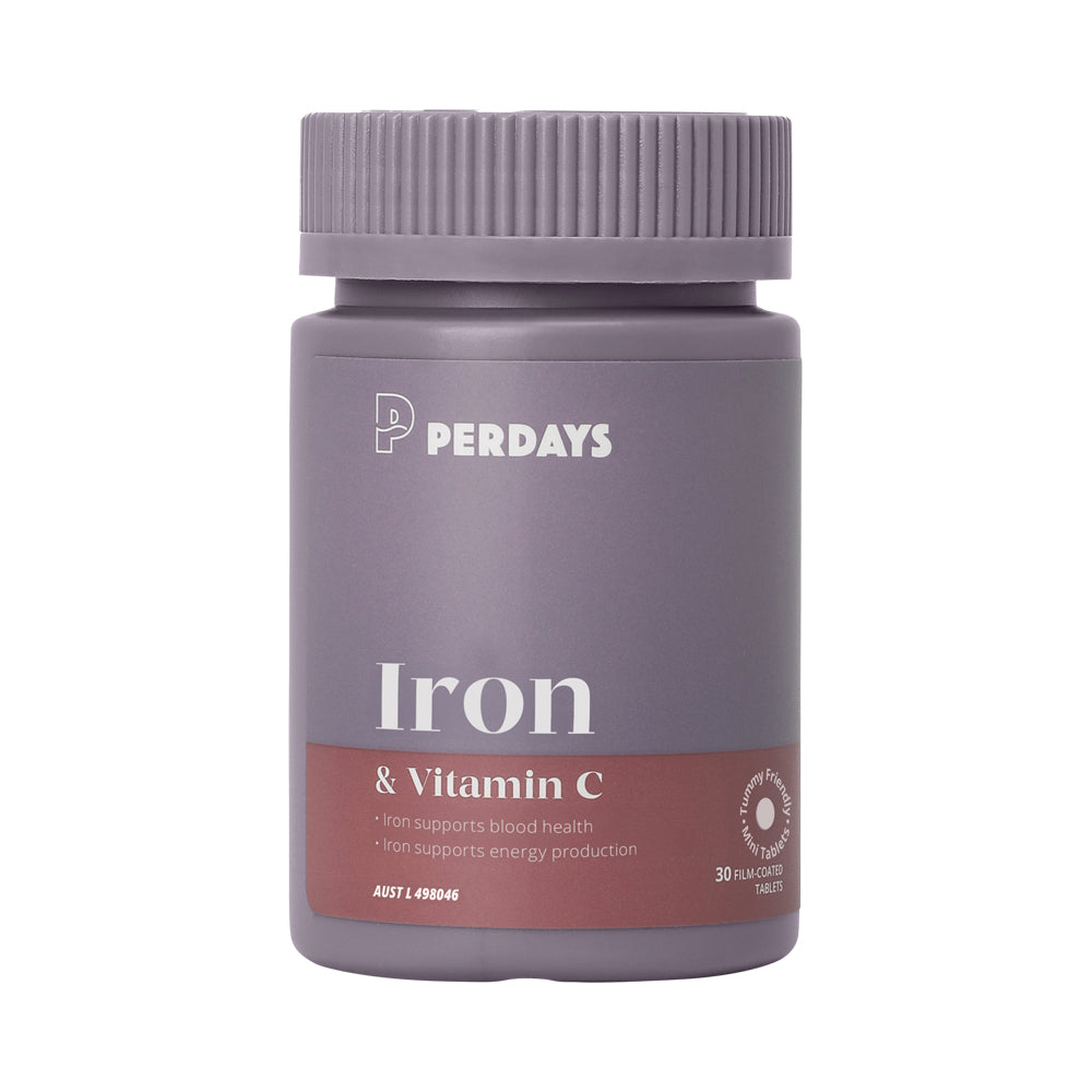 PERDAYS IRON & VITAMIN C 30T