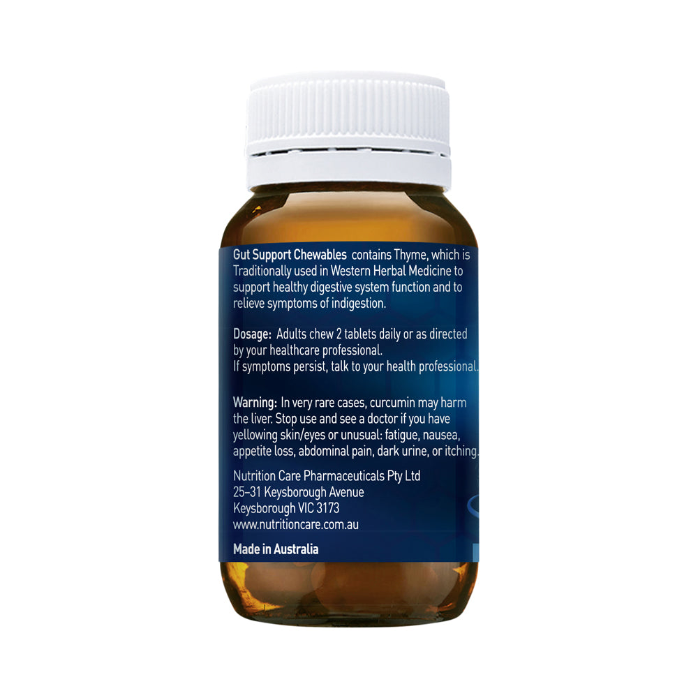 NC BY NUTRITION CARE GUT SUPPORT CHEWABLES THYME 60T
