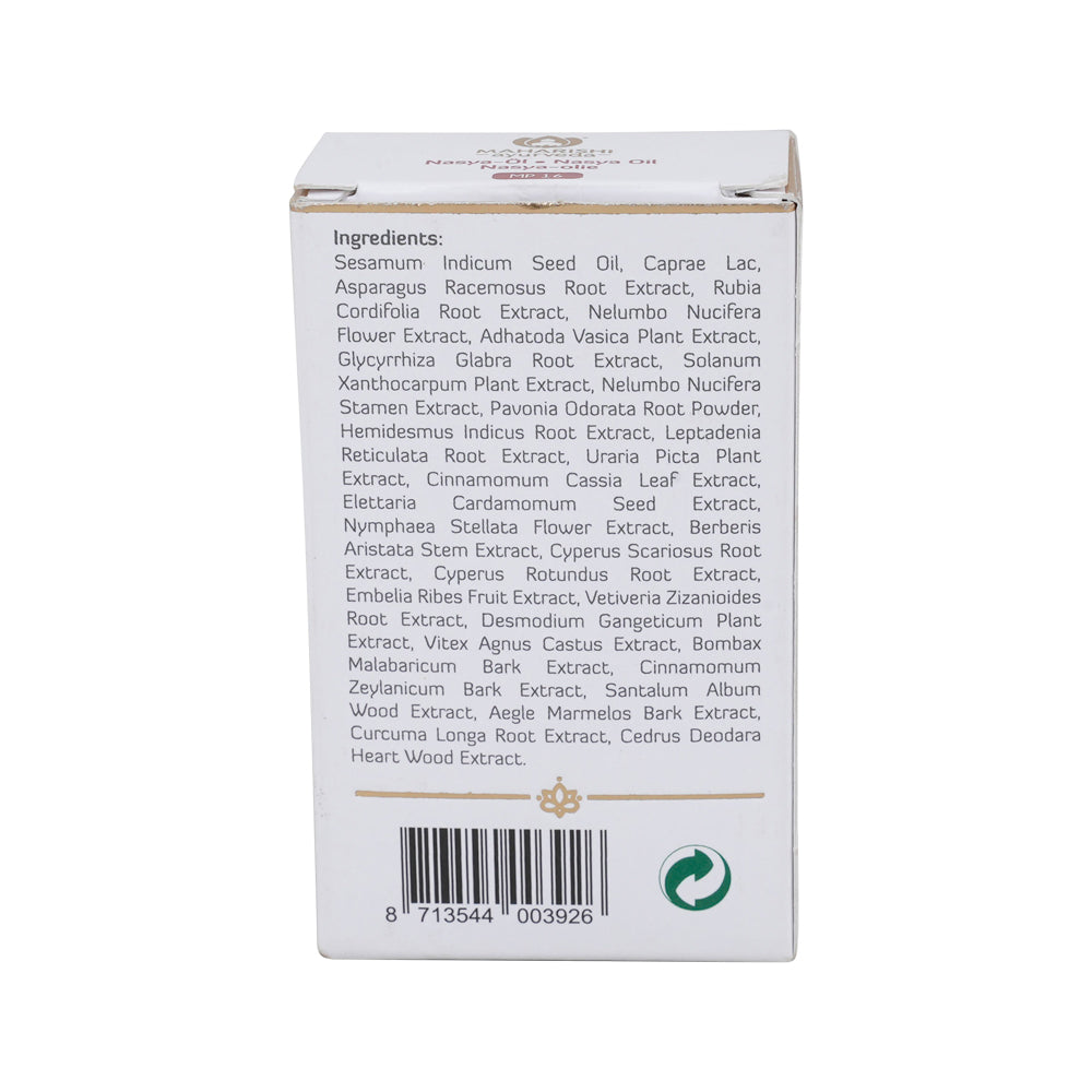 MAHARISHI AYURVEDA NASAYA (NASAL) OIL 10ML