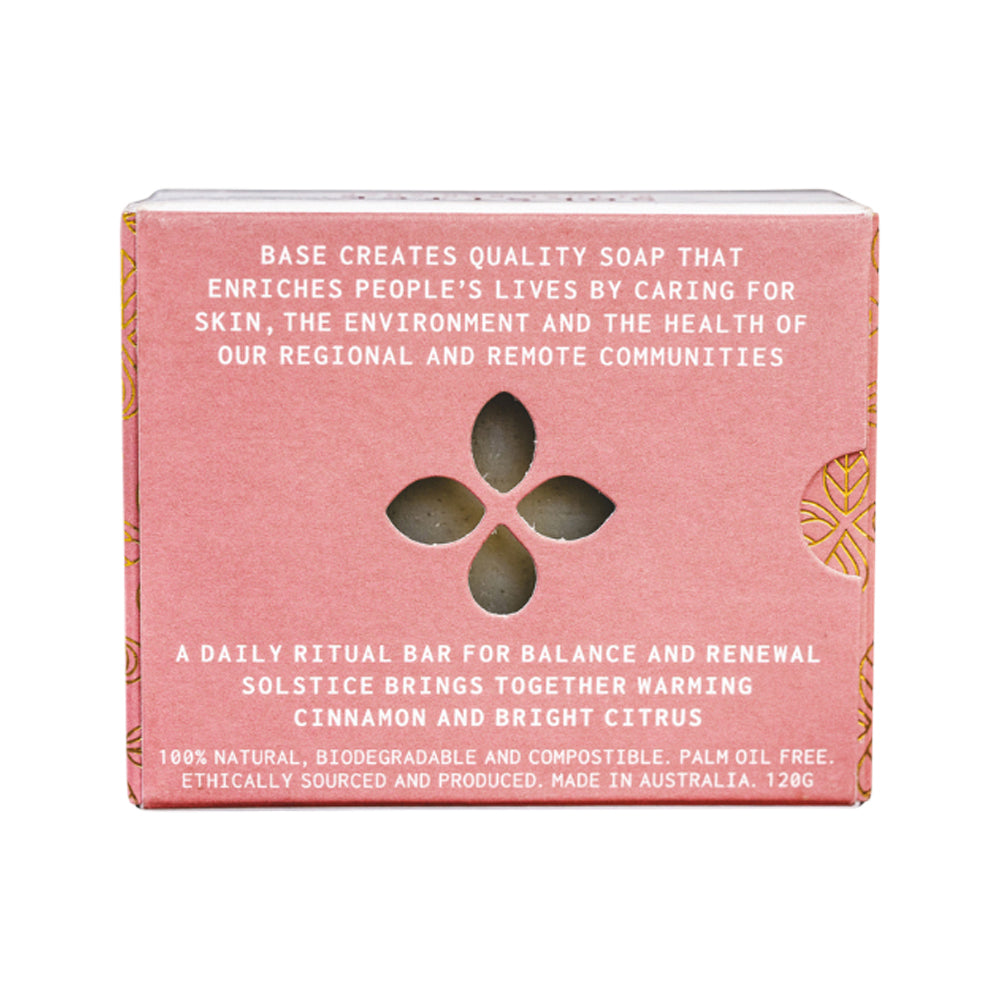 BASE (SOAP WITH IMPACT) SOAP BAR SOLSTICE RITUAL (BOXED) 120G