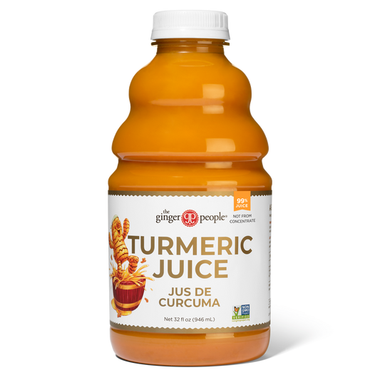 THE GINGER PEOPLE Turmeric Juice 99% Juice 6x237ml