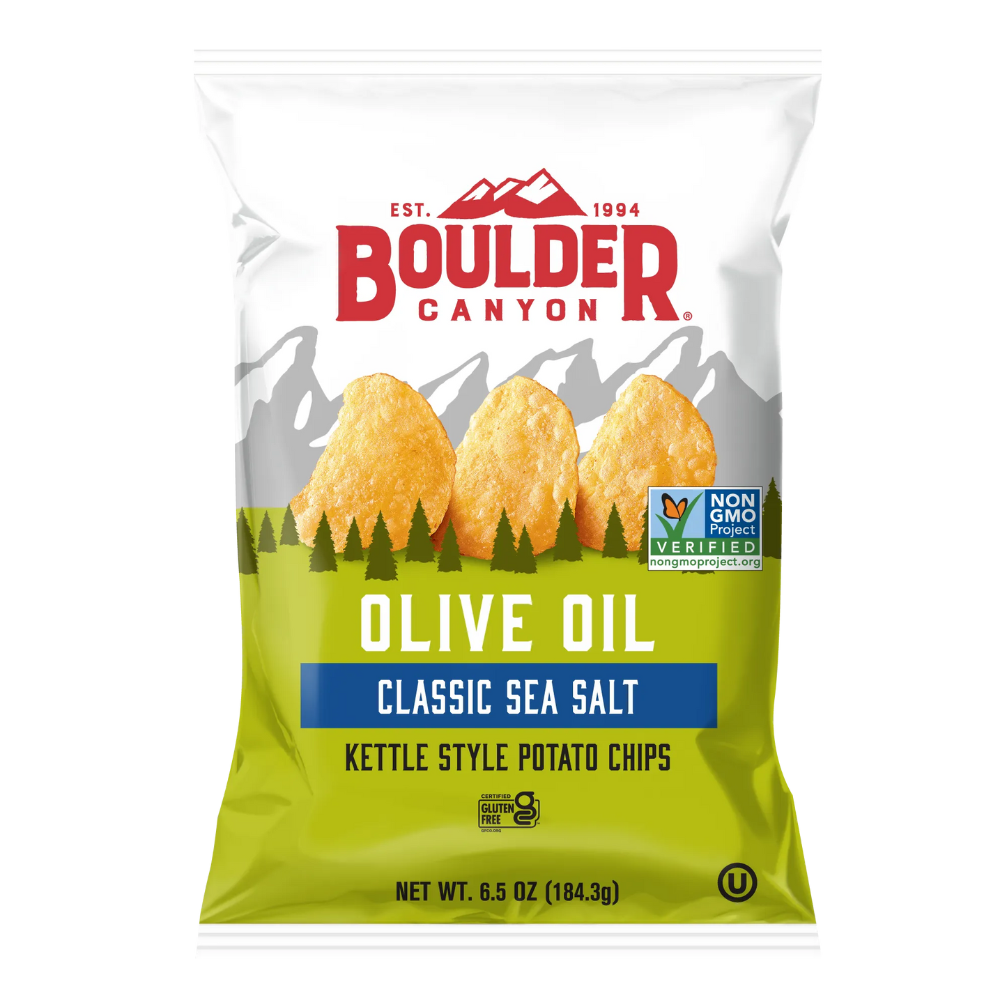 Olive Oil Classic Sea Salt Chips 149g