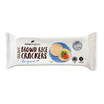Brown Rice Crackers Original 115g