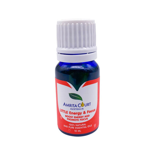 Amrita Court LITTLE 100% Natural & Pure Essential Oil Blend Energy & Focus 10ml