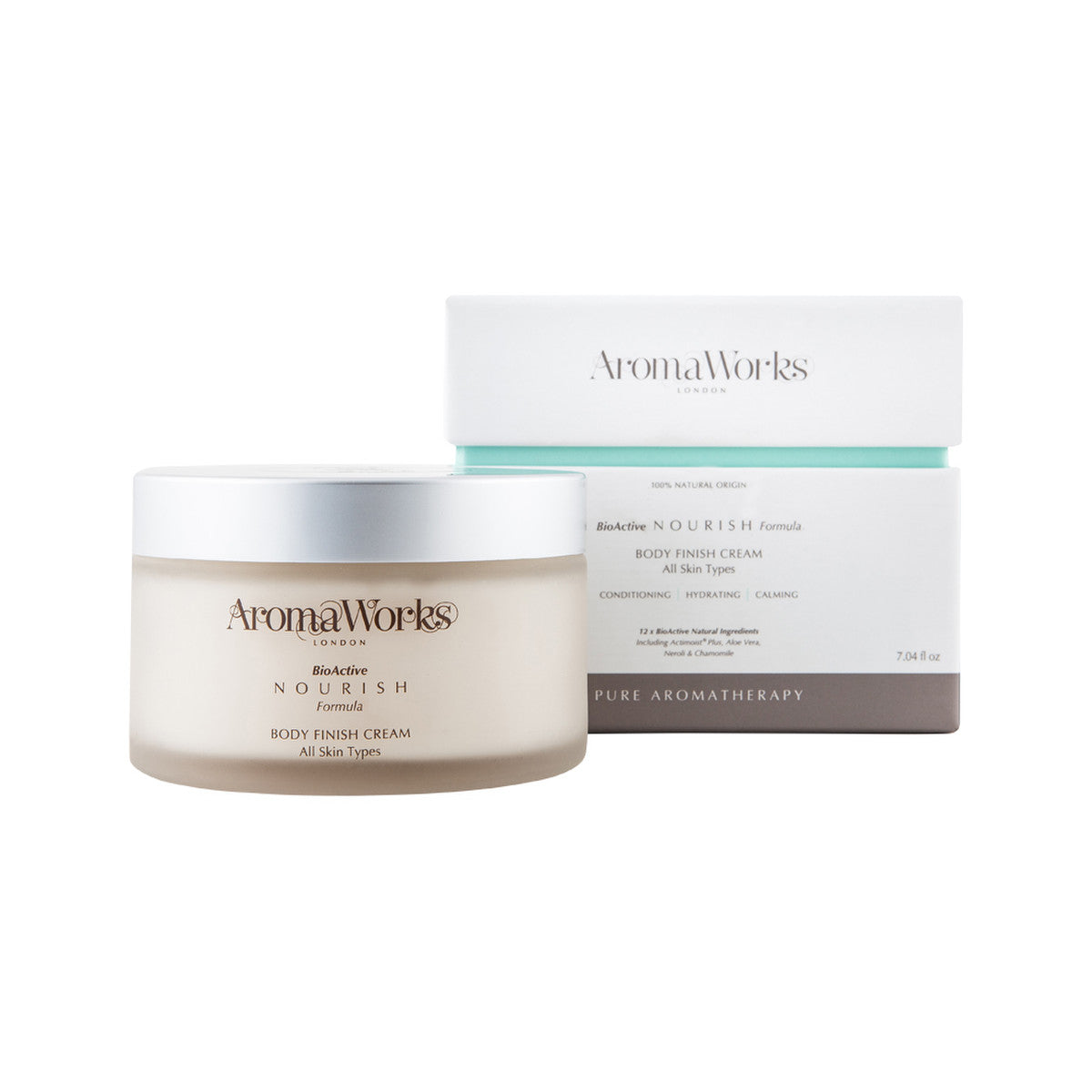 AROMAWORKS Body Finish Cream Bioactive Nourish Formula 200ml