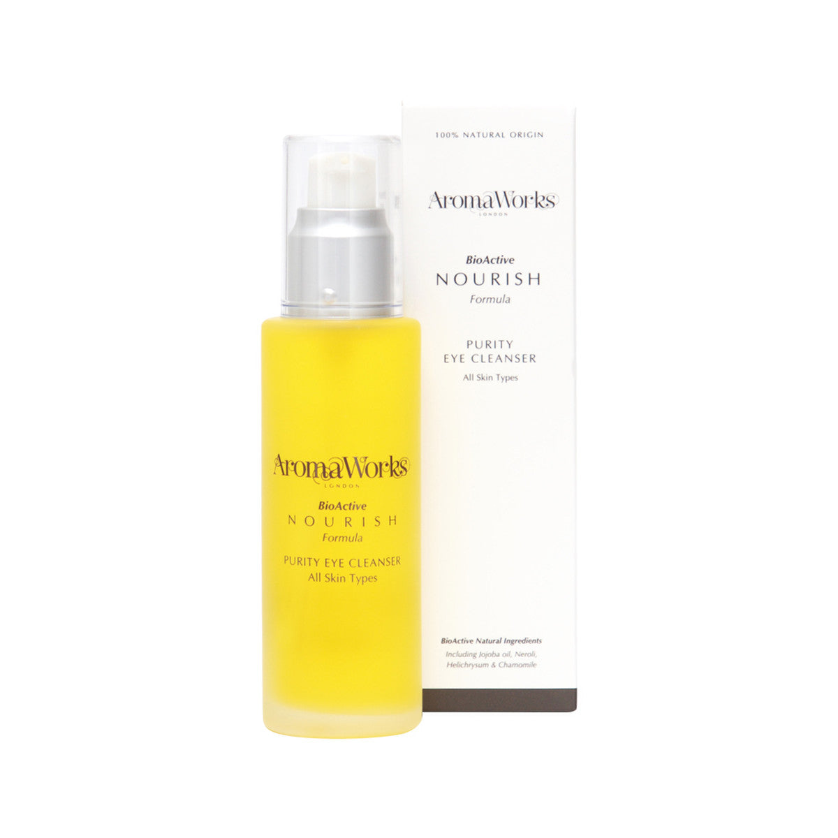 AROMAWORKS Purity Eye Cleanser Bioactive Nourish Formula 60ml