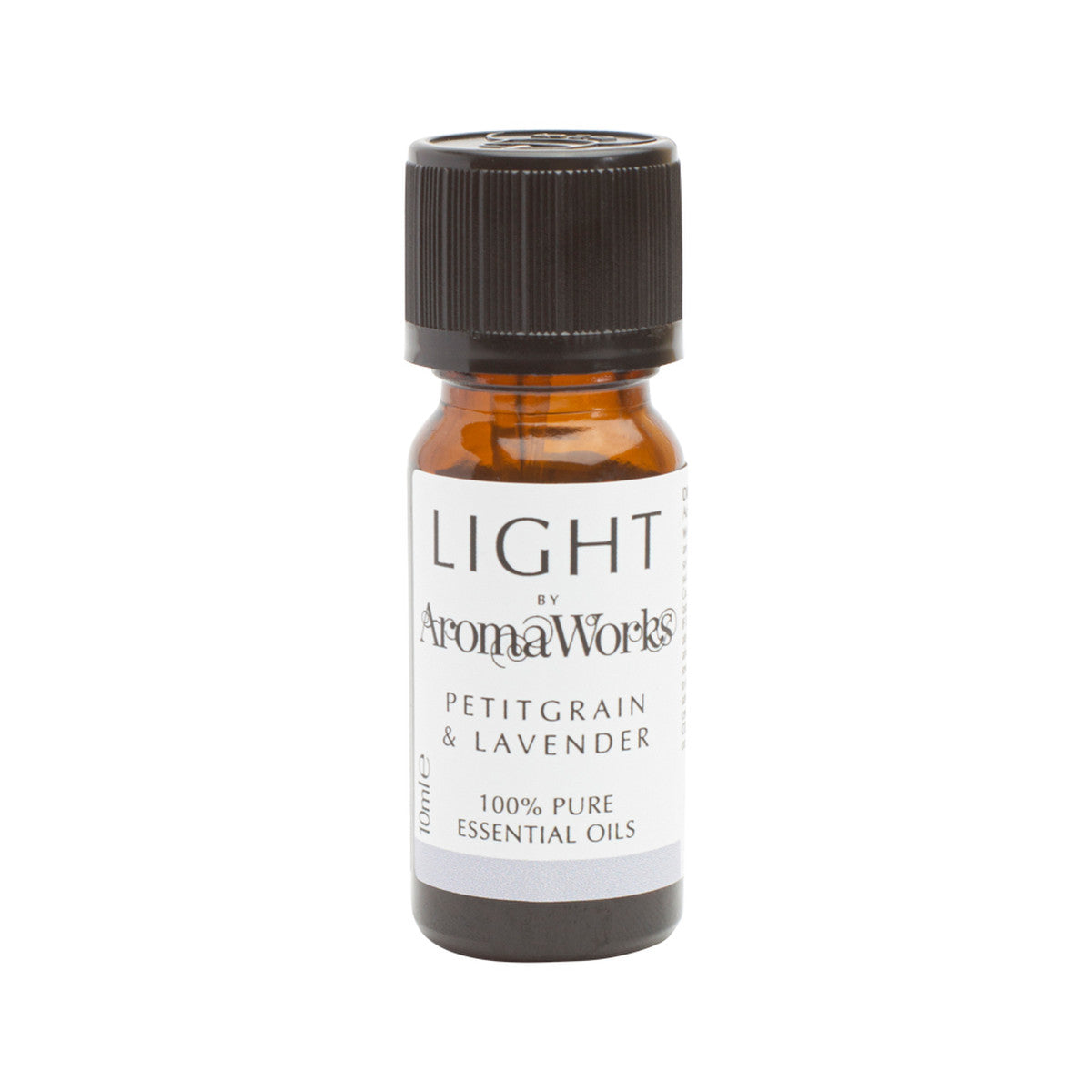 AROMAWORKS LIGHT 100% Pure Essential Oil Blend Petitgrain & Lavender 10ml
