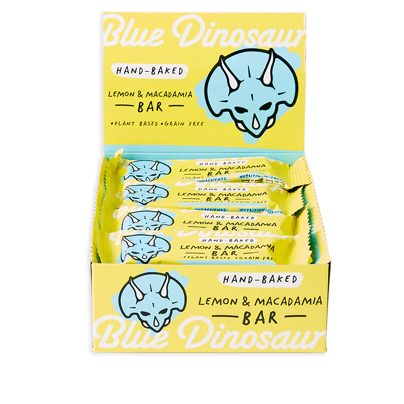 Hand-Baked Bar Lemon & Macadamia 12x45g
