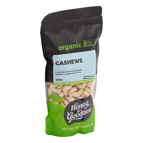 Organic Cashews 500g