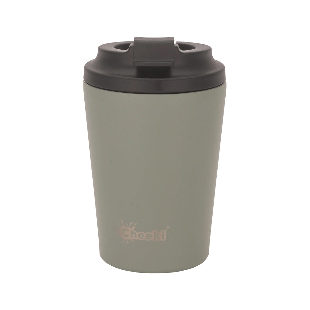 Cheeki Insulated Coffee Cup Moss 350ml