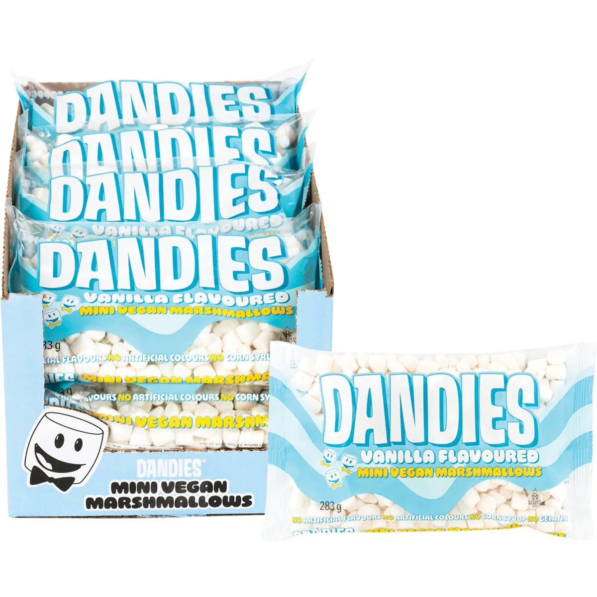 Dandies Vegan Vanilla Marshmallows Mini Size 283g