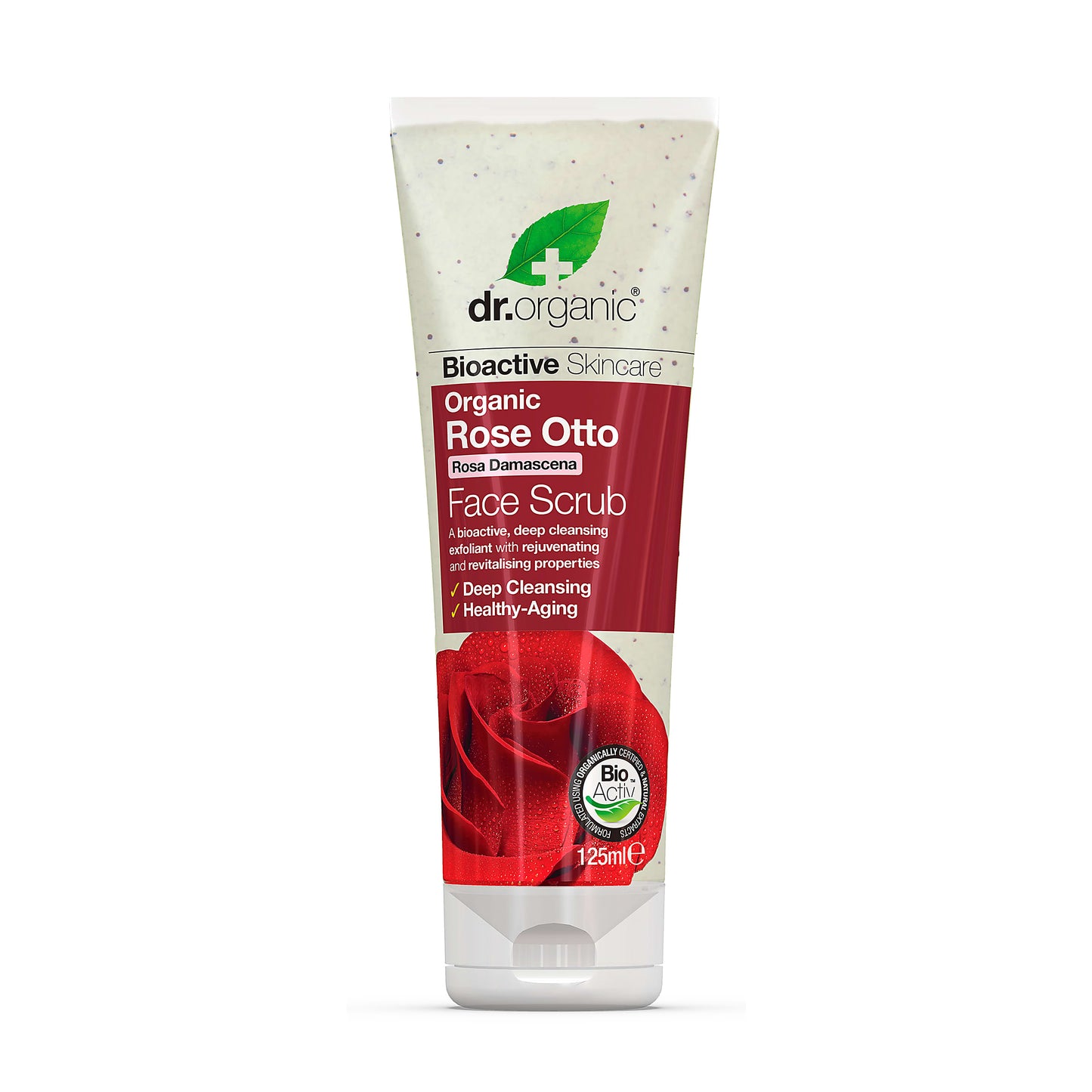 Face Scrub Organic Rose Otto 125ml