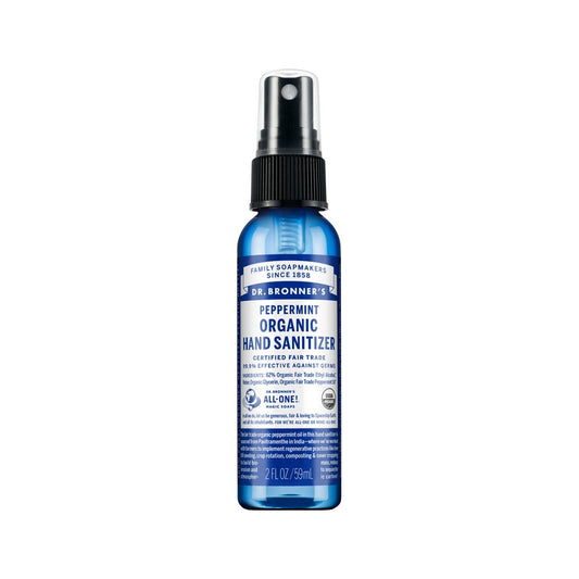 Dr. Bronner's Organic Hand Sanitizer Peppermint 59ml