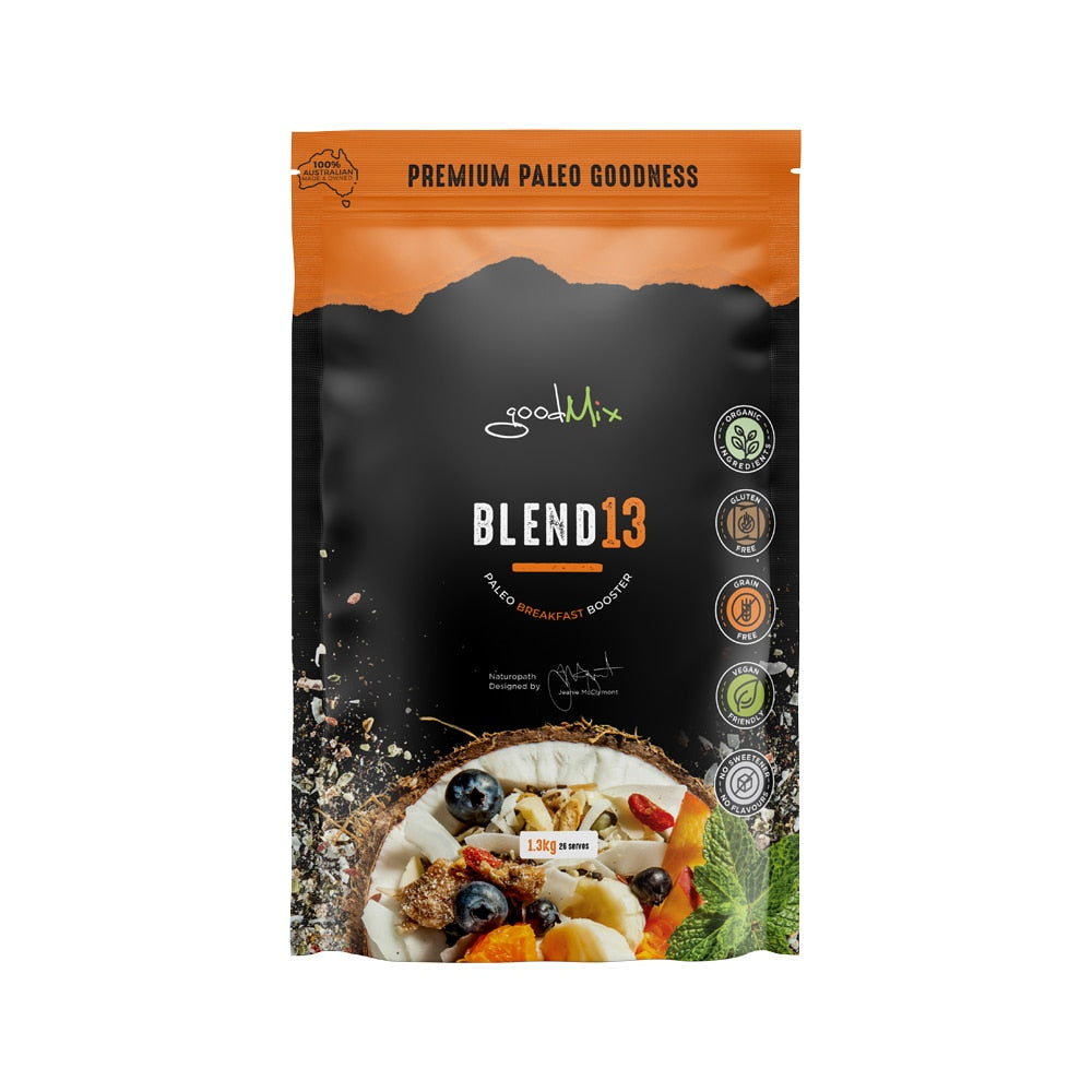 GoodMix Superfoods Blend 13 (Paleo Breakfast Booster) 1.3kg