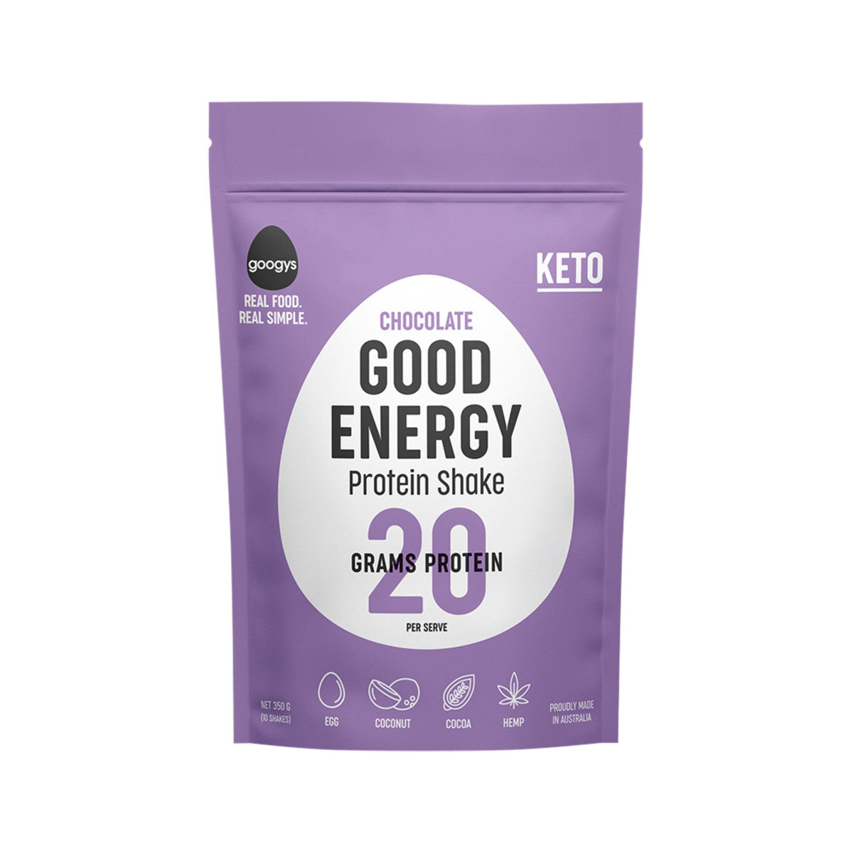 GOOGYS Protein Shake Chocolate 350g