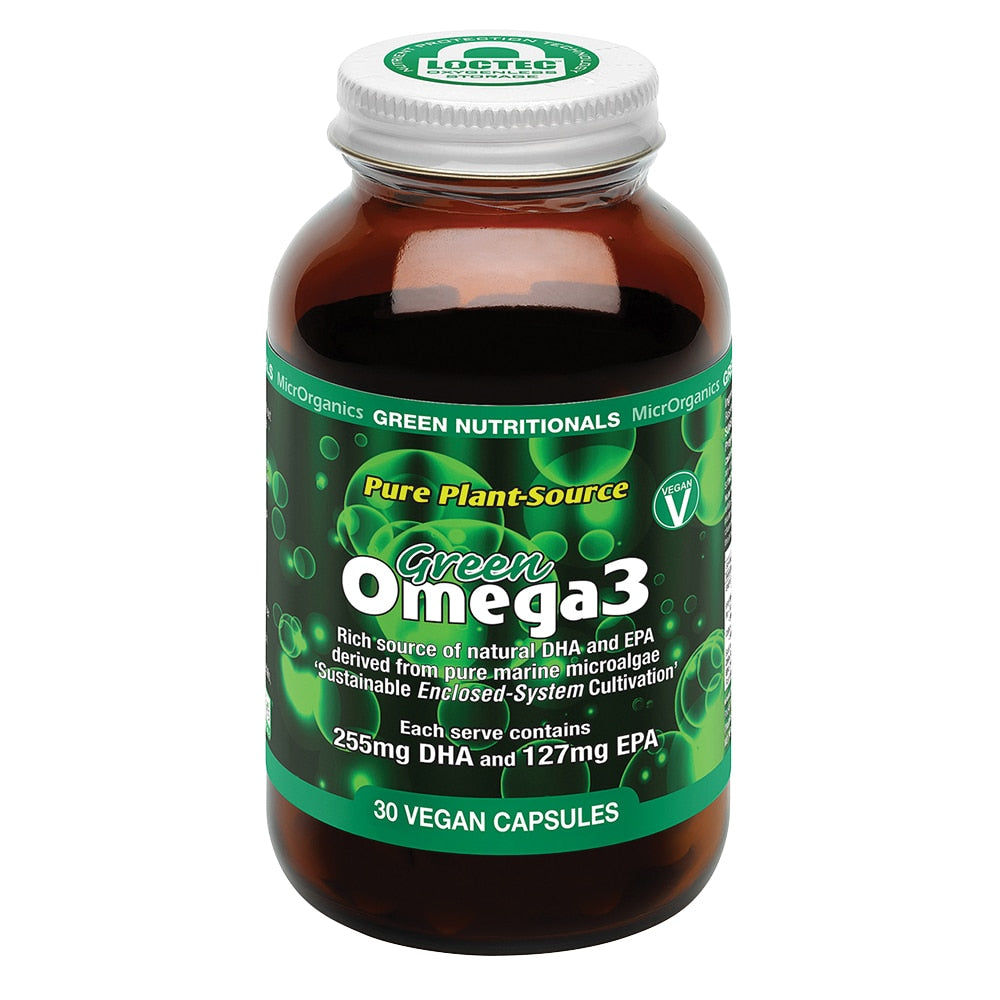 Green Nutritionals Pure Plant-Source Green Omega3 30vc