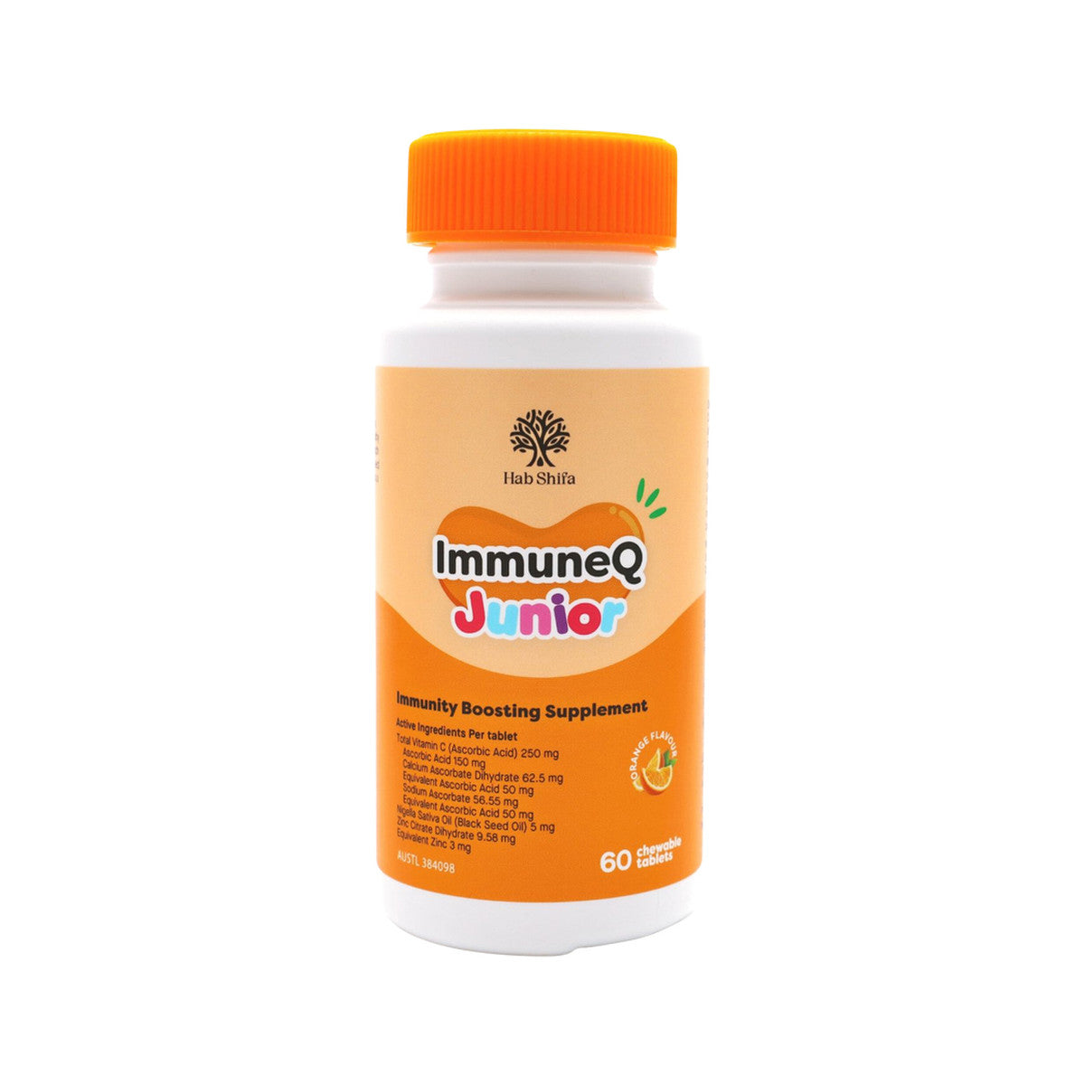 HAB SHIFA ImmuneQ Junior Chewable 60t
