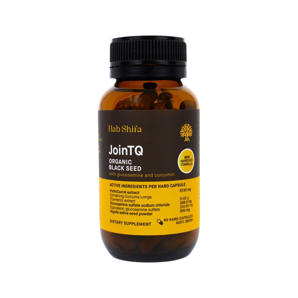 Hab Shifa JoinTQ Organic Black Seed with Glucosamine & Curcumin 60c