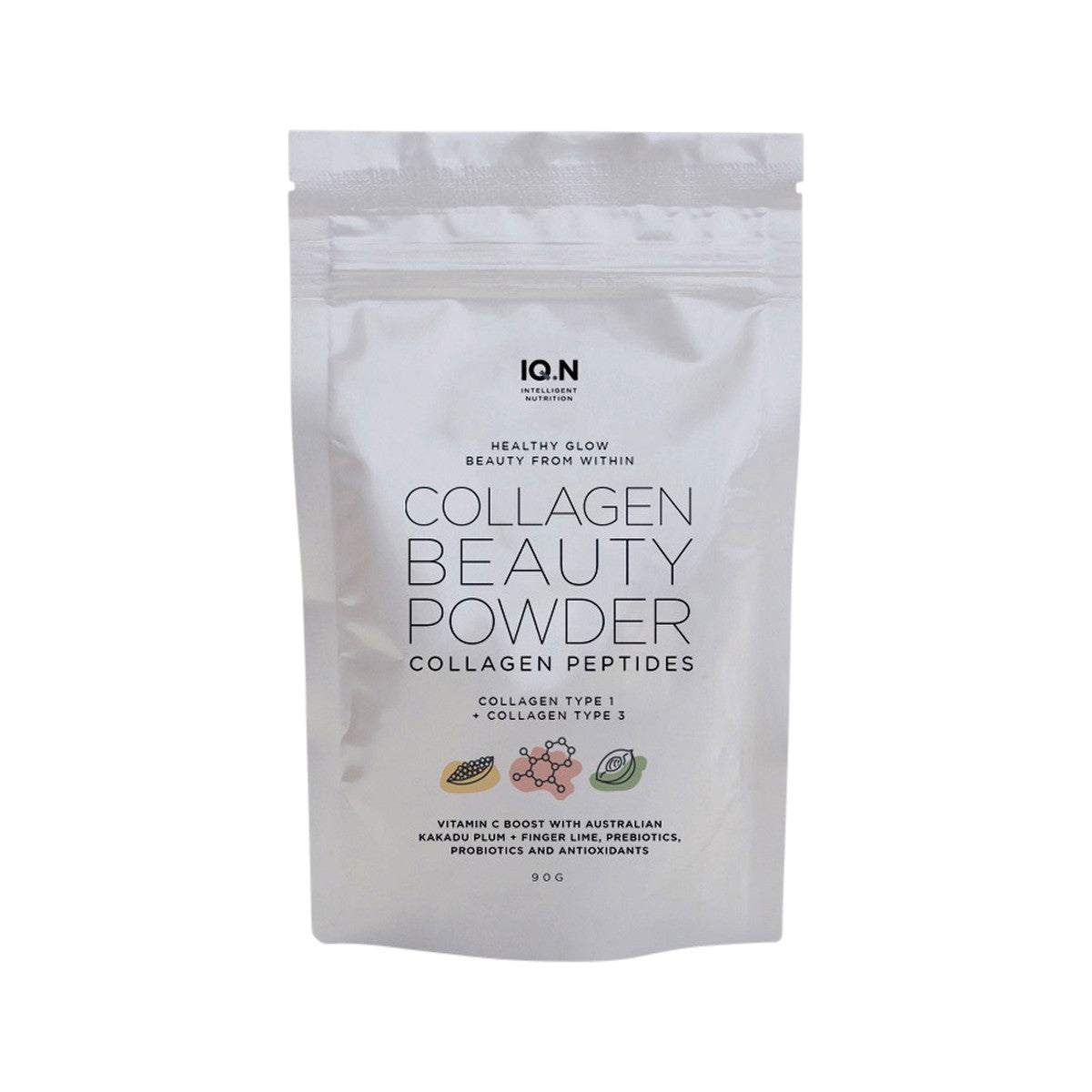 IQ.N INTELLIGENT NUTRITION Collagen Beauty (Healthy Glow) Collagen peptides Powder 90g