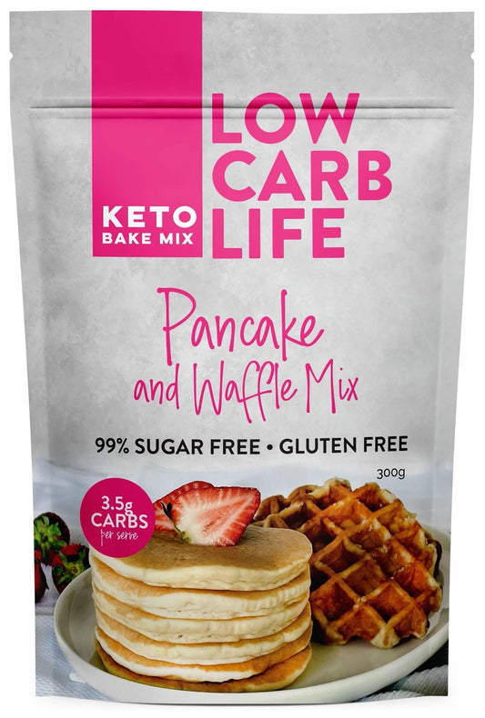 LOW CARB LIFE Pancake and Waffle Mix Keto Bake Mix 300g